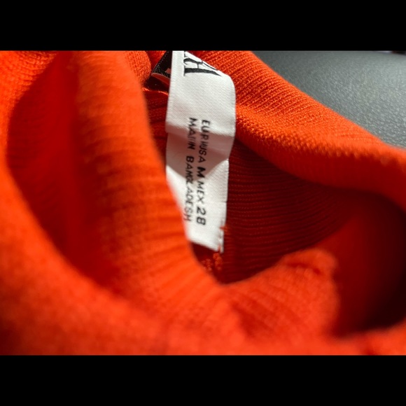Orange Zara Turtleneck - Picture 3 of 6